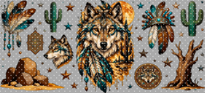 16oz Animals-L  1676